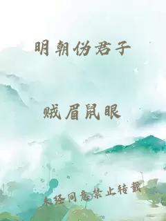 明朝伪君子